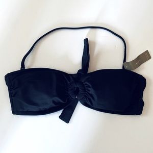 JCrew Navy Blue Bikini Top Size: M